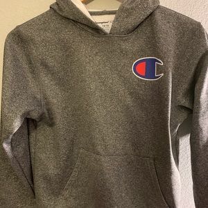 boys large champion hoodie (women’s xs)